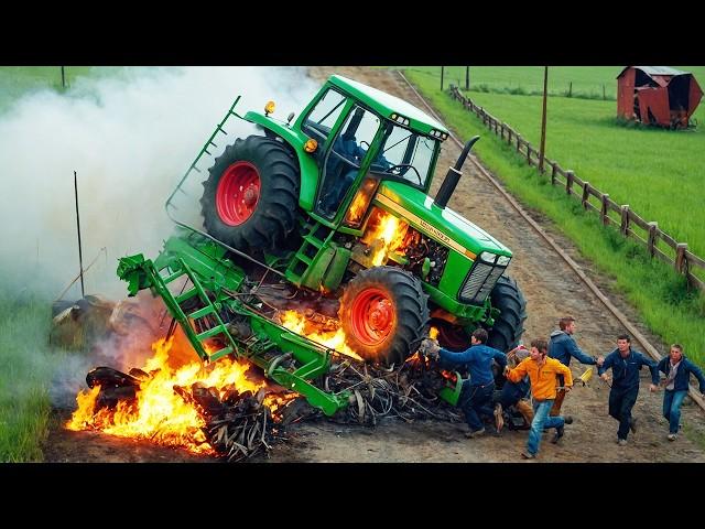 Tractors and Agricultural Machines in Extreme Conditions | Extreme Conditions in the Field!