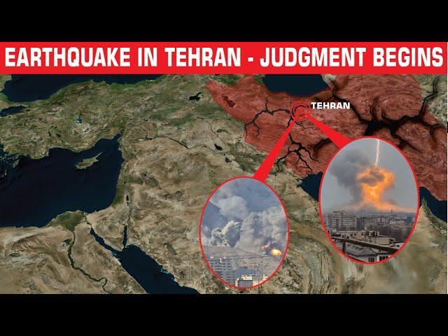 IRAN faces chaos from HUGE explosions and an earthquake near TEHRAN!