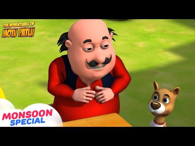 Motu Ki Chala Ki | Motu Patlu Monsoon Special | 14 | S09 |Hindi Cartoon Motu Patlu #spot