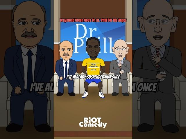 Draymond Green Goes On Dr. Phil For His Anger  #nbamemes #nba