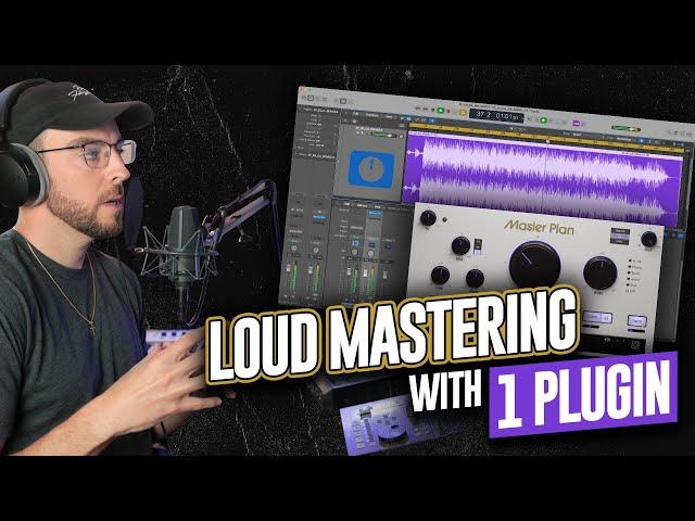 LOUD Mastering with 1 PLUGIN (Start to Finish)