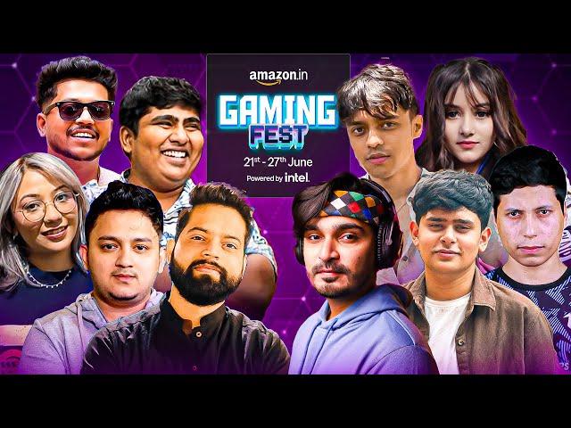 1 Lakh Prize Pool / 5v5 Streamers Valorant Tournament / Valorant Live #AmazonGamingFest
