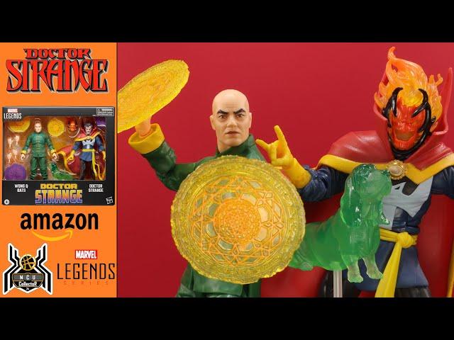 Marvel Legends DOCTOR STRANGE, WONG, & BATS Amazon Exclusive Multipack Comic Figure Review