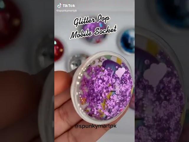 New Style Glitter Pop Mobile Sockets