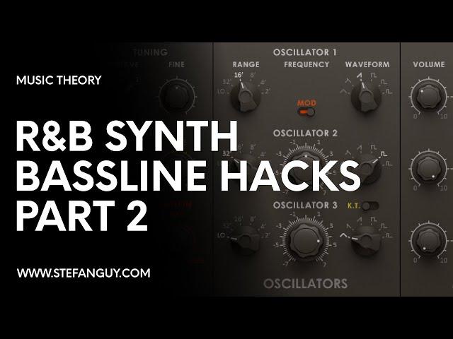 R&B Basslines Hacks (Part 2)