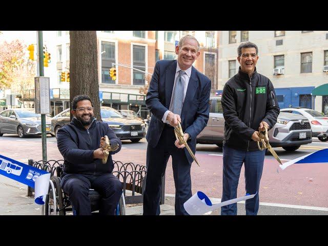 LIVE: NYC DOT Completes Major Redesign of Manhattan’s 96th Street