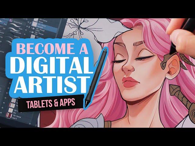 A Beginners Guide to Become a Digital Artist ️ Drawing Tablets & Apps (2022)