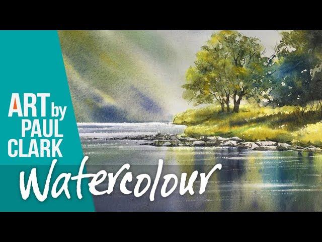 How to paint reflections in watercolour by Paul Clark