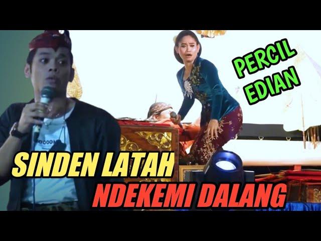 Gara-Gara Cak Percil ‼️Sinden Latah Digarap Sampek Ndekemi Dalang e.