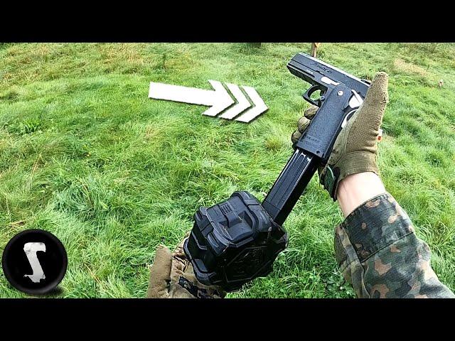 Terrifying the SH*T out of Players with World's FASTEST Full-Auto Airsoft Pistol.