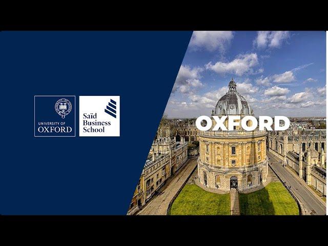 University of Oxford, Saïd Business School 