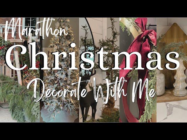 2024 CHRISTMAS DECORATING MARATHON | CHRISTMAS DECOR IDEAS