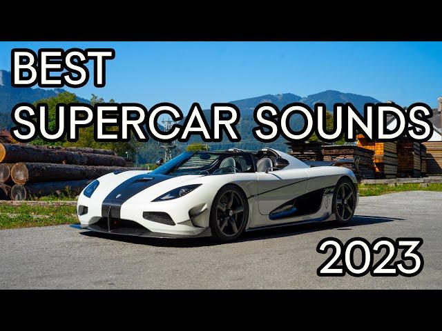 BEST SUPERCAR SOUNDS 2023