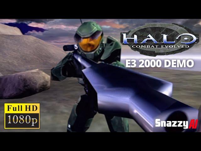 Halo 1 E3 2000 Demo - Full 9 Minutes in 1080P HD