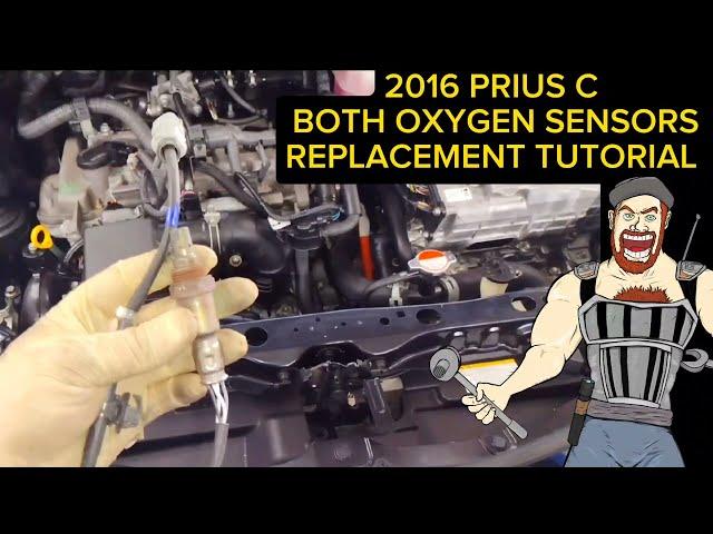 2012 - 2019 PRIUS C OXYGEN SENSORS / AIR FUEL SENSORS REPLACEMENT TUTORIAL ( BOTH SENSORS)