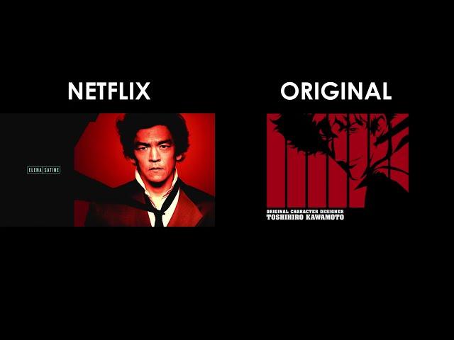 COWBOY BEBOP OPENING COMPARISON (Netflix v. Original)