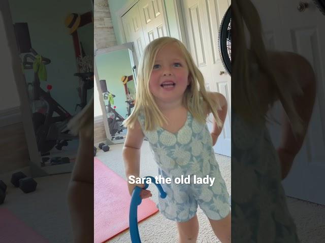 Sara the old lady (as played by Gracie)