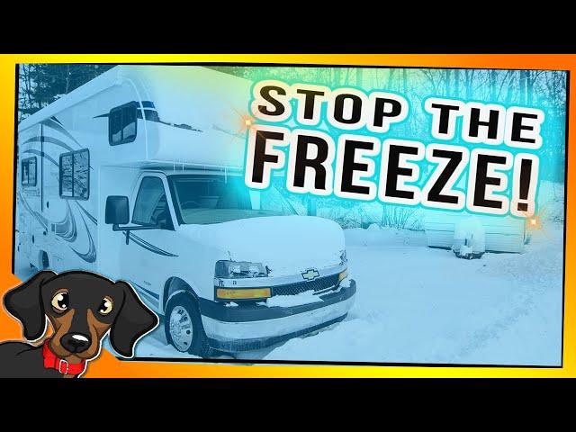  The simple way to keep your RV pipes from freezing | Winter RV living tips