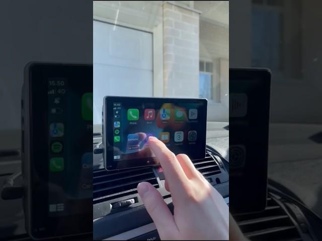 CarPlay for ANY car #caraccesories #cargadgets #carplay #cartech #cars #easyinstallation #car