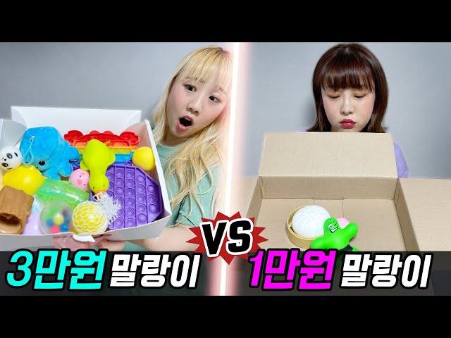 1만원 말랑이 랜덤박스 vs 3만원 말랑이 랜덤박스..! 과연 랜덤박스엔 어떤게 들어있을까!?