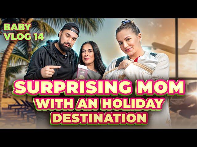 Surprising Mom with a Dream Holiday Destination | Mom's First Holiday with Diyan | Baby Vlog 14