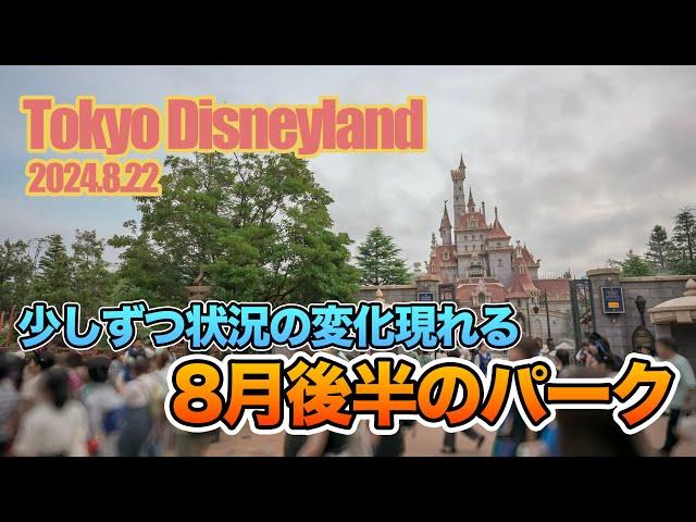 東京ディズニーランド 2024.8.22の様子 Vol.3 / Today’s Tokyo Disneyland on August 22, 2024 : Part3