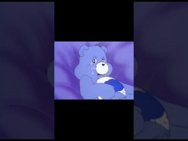@carebears | Grumpy Bear is in his diva era 