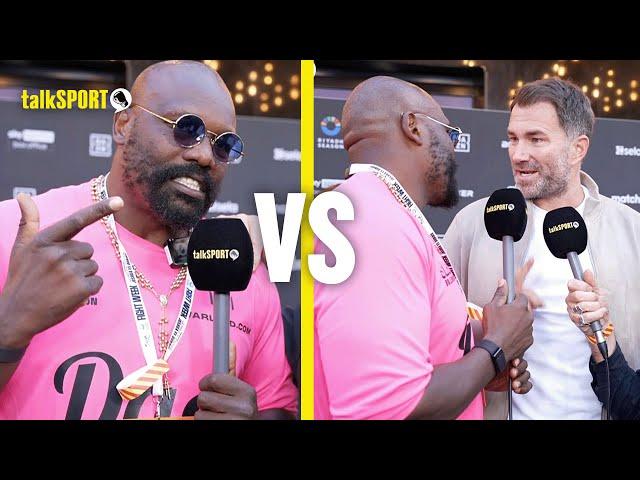 EDDIE’S BEST FRIENDS WITH FRANK!  Derek Chisora TEASES Eddie Hearn Ahead Of Joshua vs Dubois!