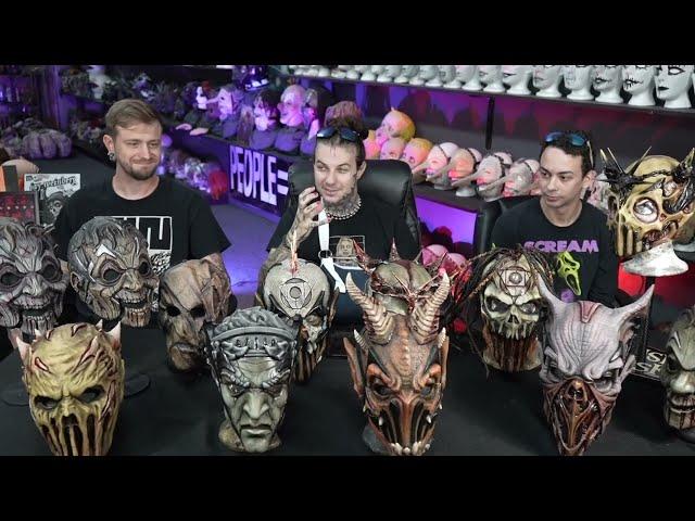 MUSHROOMHEAD DEBUT NEW MASKS AT THE HOUSE OF MASKS