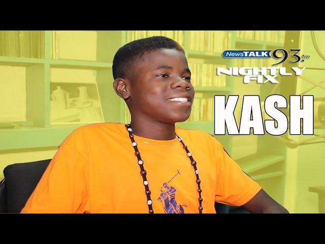 You Heard It Here 1st: 14 yr old singer Kash @NightlyFix