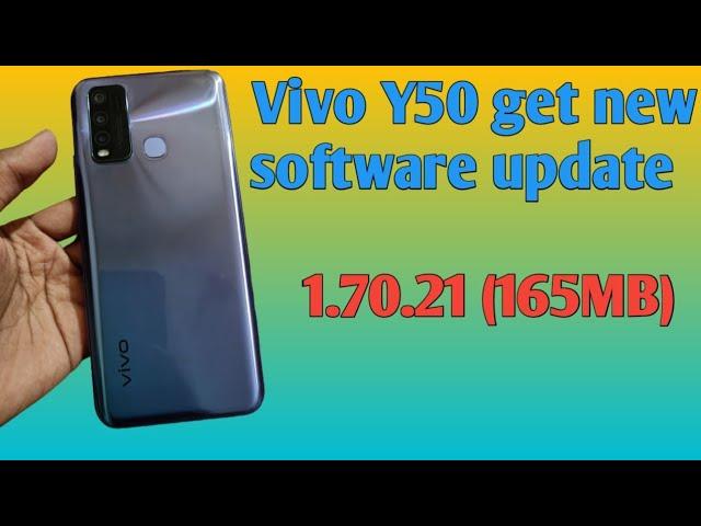 Vivo y50 get new update | Vivo y50 update |Vivo y50 software update | Vivo y50 December update|#vivo