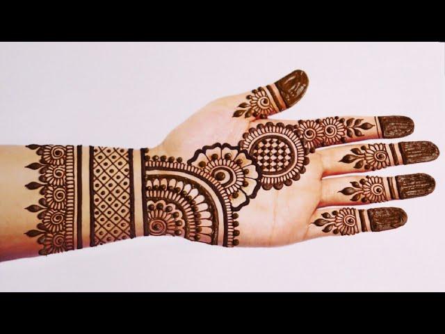 Latest Simple Mehandi design for hands| Easy Mehndi designs| Stylish Mehandi ka design|Mehendi Henna