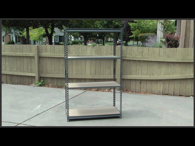 How To Assemble Metal Shelving