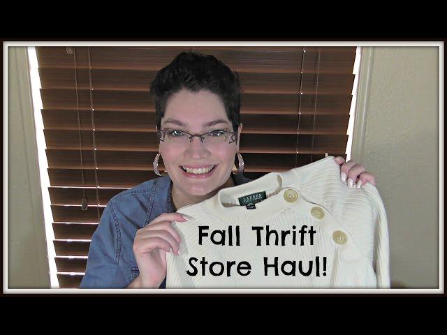 October Savers Thrift Store & Joanns Haul!