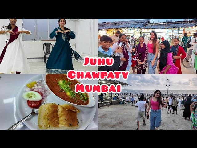 Bindass Kavya 1st time gai Mumbai ki Juhu Chawpati ki Pav Bhaji Khane & Krishna Chala gaya ghare
