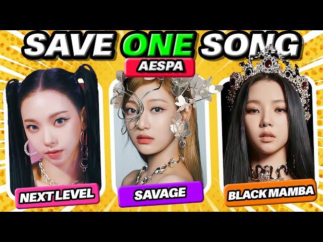 SAVE ONE SONG (KPOP EDITION)  Kpop Quiz Challenge 2024 | K-Music Quiz