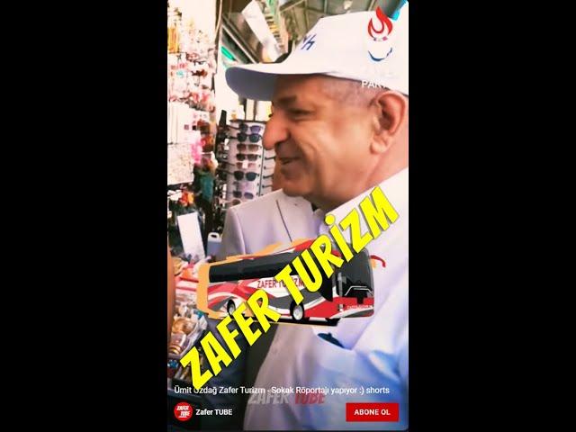 Ümit Özdağ Zafer Turizm - Sokak Röportajı yapıyor :) shorts