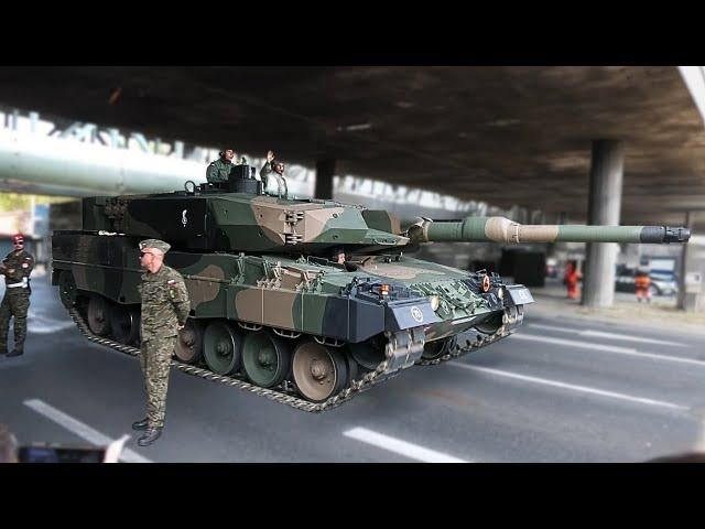 POLISH ARMY PARADE 2024 - TANKS, PLANES, FIGHTING VEHICLES