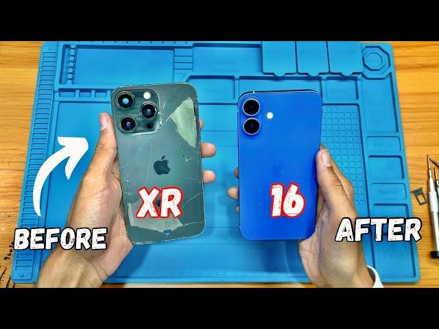 How i Turn Broken iPhone XR into A Brand New iPhone 16 | DIY iPhone XR | FixOn Mobile