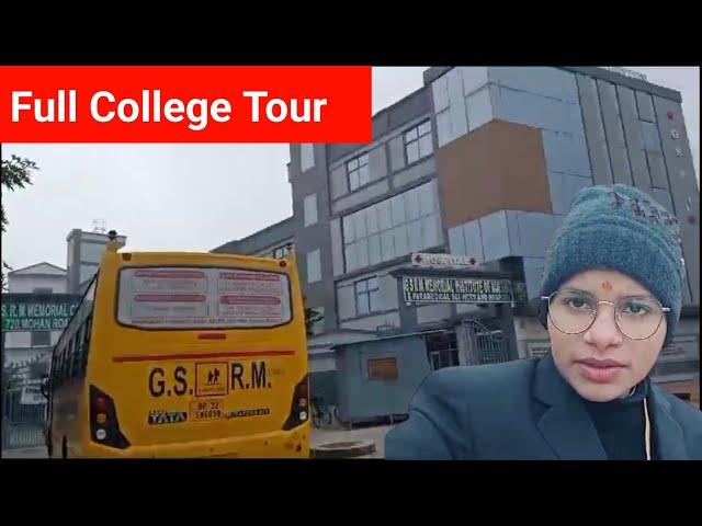 Full College Tour|| GSRM Memorial Institute of nursing and paramedical science and hospital ||