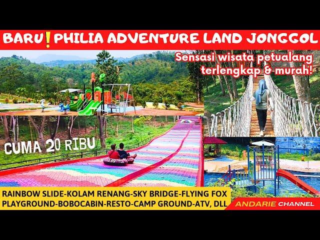 WISATA MURAH‼️ Review Terkini Philia Adventure Land Jonggol, Bogor| Tiket 20 Ribu Gratis Renang, dll