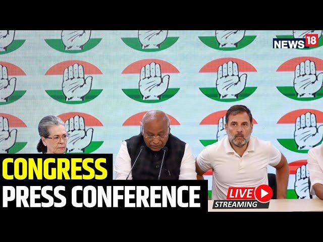 Wayanad Election Results Live | Congress Press Conference Live | Maharashtra Election Result | N18L