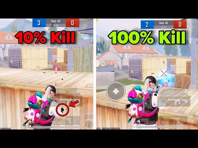 How to Connect Bullets in JUMP SHOT | 100% Accurate Shot in BGMI/PUBG MOBILE