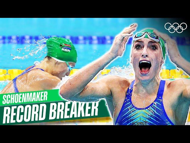 World Record Woman Tatjana Schoenmaker!