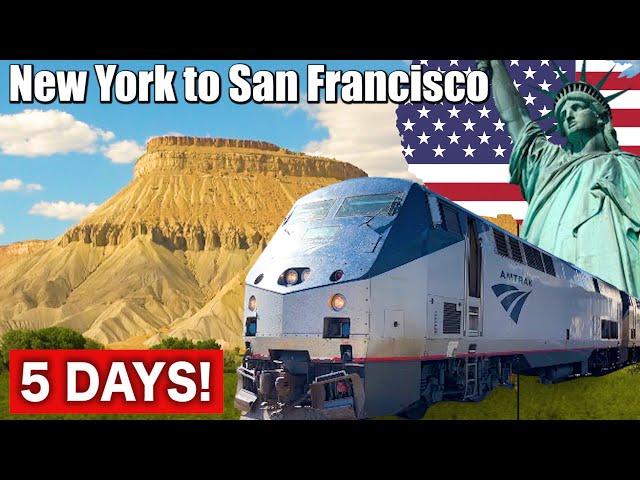 5 DAYS New York to San Francisco by Amtrak Sleeper Train