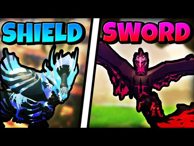 The SWORD and SHIELD DUO is BROKEN!! | Creatures of Sonaria