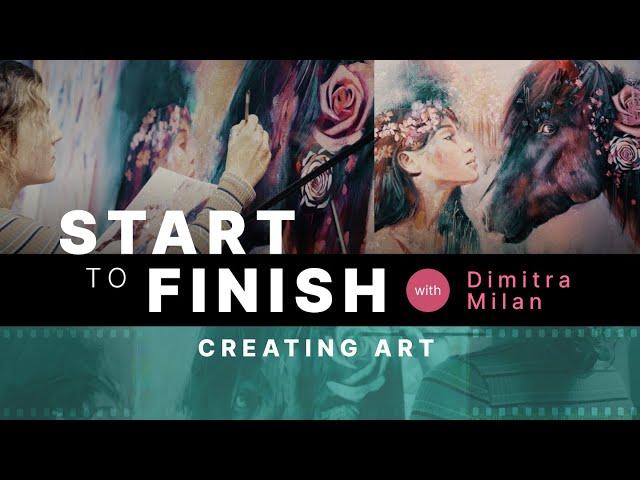 Paint a Masterpiece with Dimitra Milan