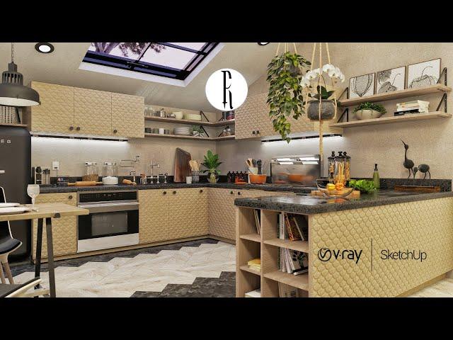 VRay Lights Tutorial | Interior Night Scene