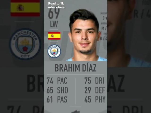 EVOLUTION OF BRAHIM DIAZ#fifa22