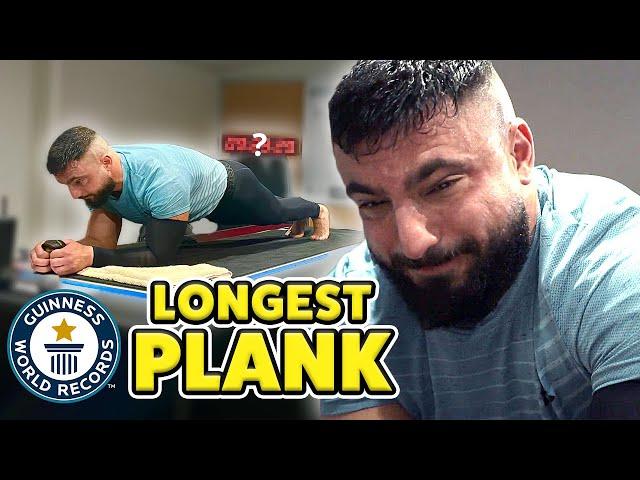 Longest Plank EVER - Guinness World Records